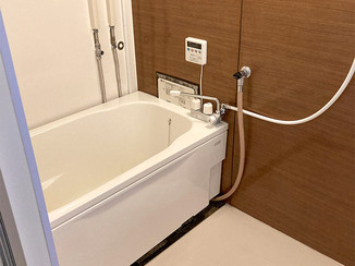 バスルームリフォーム バランス釜からユニットバス風のお風呂へリフォーム